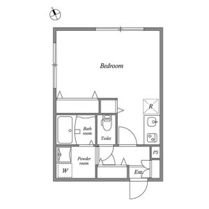 ワンルーム 間取り図