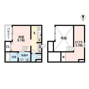 ワンルーム 間取り図