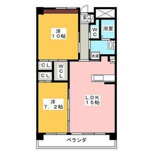 ワンルーム 間取り図