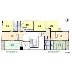 3LDK 間取り図