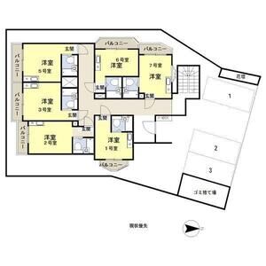 ワンルーム 間取り図