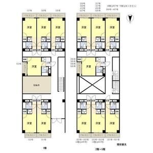 ワンルーム 間取り図