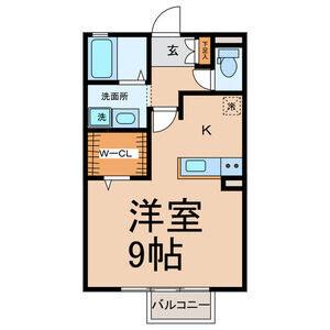 ワンルーム 間取り図