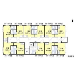 ワンルーム 間取り図