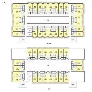 ワンルーム 間取り図