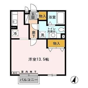 ワンルーム 間取り図