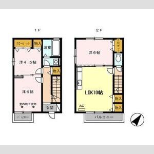 3LDK 間取り図
