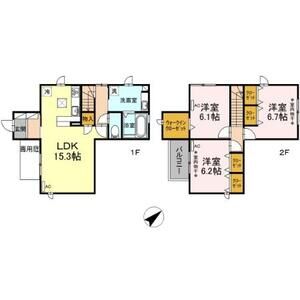 3LDK 間取り図