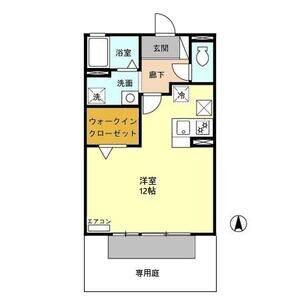 ワンルーム 間取り図