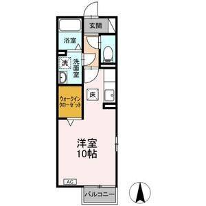 ワンルーム 間取り図
