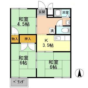 3K 間取り図
