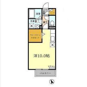 ワンルーム 間取り図
