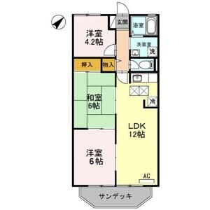 3LDK 間取り図