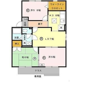 3LDK 間取り図
