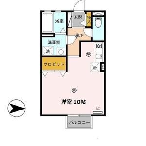 ワンルーム 間取り図