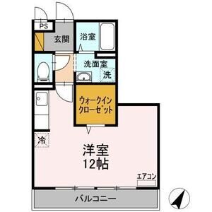 ワンルーム 間取り図