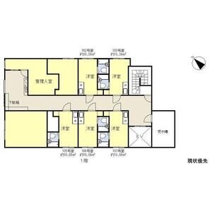 ワンルーム 間取り図