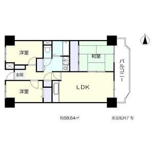 3LDK 間取り図