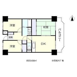 3DK 間取り図