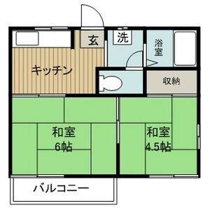 2K 間取り図
