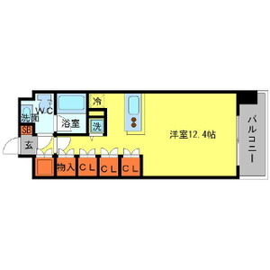 ワンルーム 間取り図