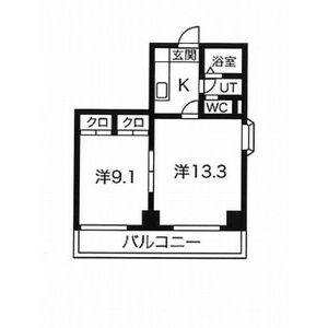 2K 間取り図