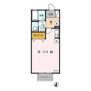 ワンルーム 間取り図