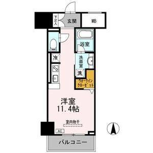 ワンルーム 間取り図