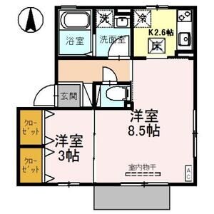 2K 間取り図