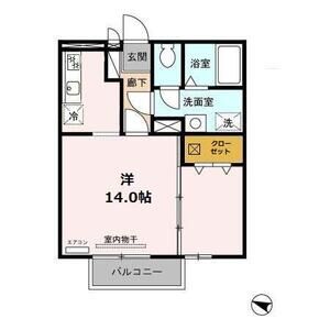 ワンルーム 間取り図
