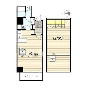 ワンルーム 間取り図
