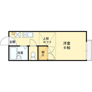 ワンルーム 間取り図