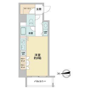 ワンルーム 間取り図