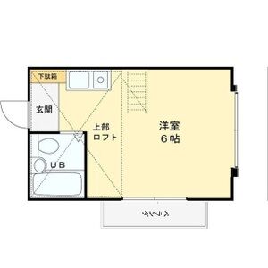 ワンルーム 間取り図