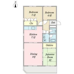 3LDK 間取り図
