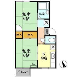 2K 間取り図