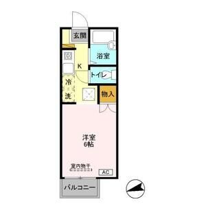 ワンルーム 間取り図