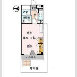 ワンルーム 間取り図