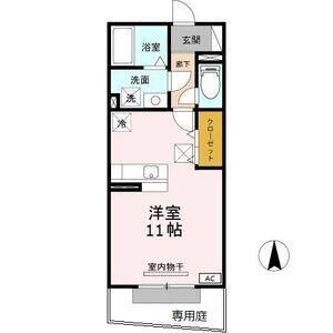 ワンルーム 間取り図