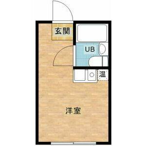 ワンルーム 間取り図