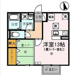 ワンルーム 間取り図