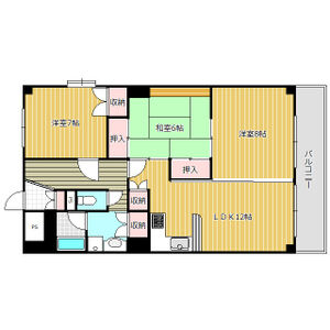 3LDK 間取り図