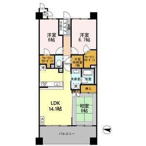 3LDK 間取り図