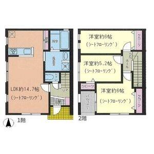 3LDK 間取り図