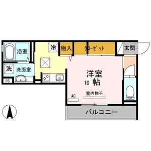 ワンルーム 間取り図