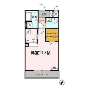 ワンルーム 間取り図