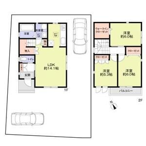 3LDK 間取り図