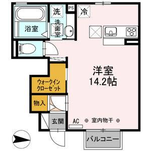 ワンルーム 間取り図