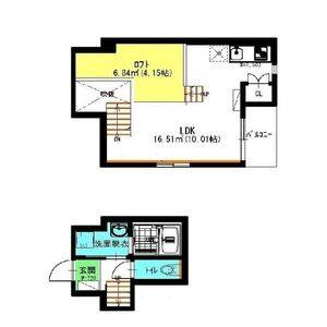ワンルーム 間取り図