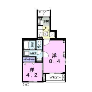 2K 間取り図